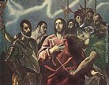 El Greco The Disrobing of Christ painting